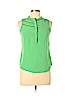 Banana Republic 100% Silk Green Sleeveless Silk Top Size 6 (petite) - photo 1