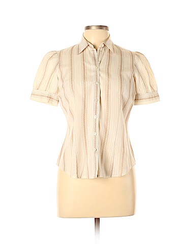 Ann Taylor LOFT Short Sleeve Button-Down Shirt (view 1)