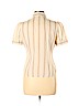 Ann Taylor LOFT Tan Short Sleeve Button-Down Shirt Size 8 (petite) - photo 2