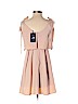 J.O.A. Los Angeles 100% Polyester Tan Casual Dress Size S - photo 2