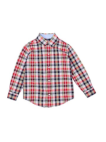 Janie and Jack Long Sleeve Button-Down Shirt (view 1)