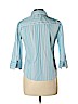DCC Blue 3/4 Sleeve Blouse Size L (petite) - photo 2