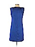 Ann Taylor 100% Polyester Blue Cocktail Dress Size 00 (petite) - photo 2
