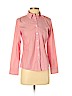 Banana Republic Pink Long Sleeve Button-Down Shirt Size 2 (petite) - photo 1