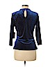 Vince Camuto Blue 3/4 Sleeve Top Size M - photo 2