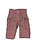 Tea 100% Cotton Brown Cargo Shorts Size 6-12 mo - photo 1