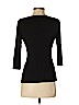 Deletta Black 3/4 Sleeve Top Size XS (petite) - photo 2