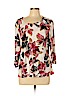 JM Collection Red 3/4 Sleeve Top Size XL (petite) - photo 1