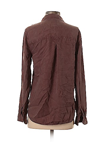 American Eagle Outfitters Long Sleeve Button-Down Shirt (view 2)