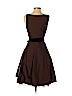 Banana Republic 100% Polyester Brown Cocktail Dress Size 4 (petite) - photo 2