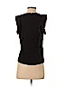 Ann Taylor 100% Polyester Black Sleeveless Blouse Size S (petite) - photo 2