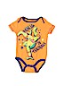 Nickelodeon 100% Cotton Orange Short Sleeve Onesie Size 3-6 mo - photo 1
