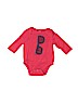 Baby Gap 100% Cotton Red Long Sleeve Onesie Size 3-6 mo - photo 1