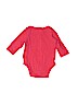 Baby Gap 100% Cotton Red Long Sleeve Onesie Size 3-6 mo - photo 2