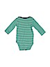 Carter's 100% Cotton Green Long Sleeve Onesie 0-3 MO / 3 MO - photo 2