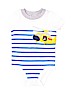 Carter's 100% Cotton White Short Sleeve Onesie 9-12 MO / 12 MO - photo 1