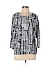 JM Collection Black 3/4 Sleeve Top Size XL (petite) - photo 1
