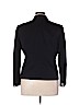 Le Suit 100% Polyester Black Blazer Size 14 (petite) - photo 2