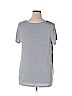 Old Navy Gray Short Sleeve Top Size XL - photo 2