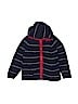 Hanna Andersson 100% Polyester Stripes Blue Zip Up Hoodie Size 110 cm / US 5-6 - photo 1