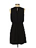 Ann Taylor LOFT 100% Polyester Black Casual Dress Size 4 (petite) - photo 2