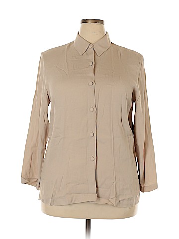 Donna Ricco Long Sleeve Blouse (view 1)
