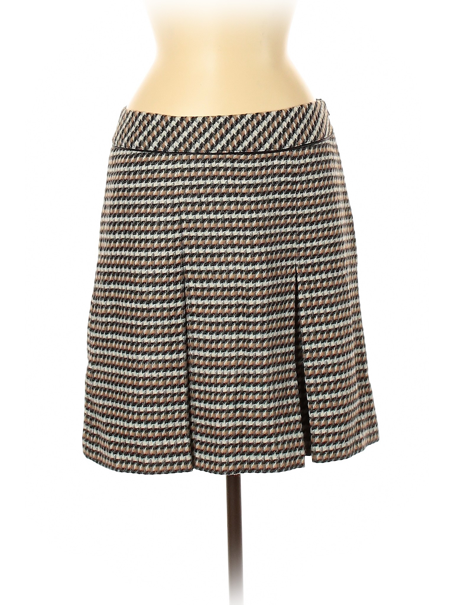 Talbots Women Brown Wool Skirt 8 Petites | eBay