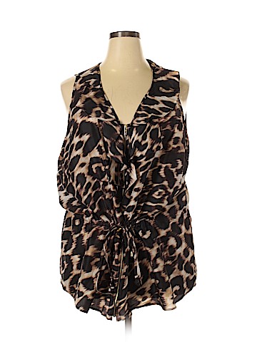 Calvin Klein Sleeveless Blouse (view 1)