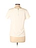 Market and Spruce White Short Sleeve Blouse Size M (petite) - photo 2