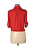 Forever 21 100% Polyester Red 3/4 Sleeve Blouse Size M - photo 2