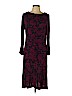 Tory Burch 100% Rayon Purple Casual Dress Size L - photo 1