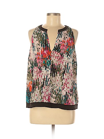 Elizabeth and James Sleeveless Silk Top (view 1)