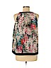 Elizabeth and James 100% Silk Green Sleeveless Silk Top Size M - photo 2