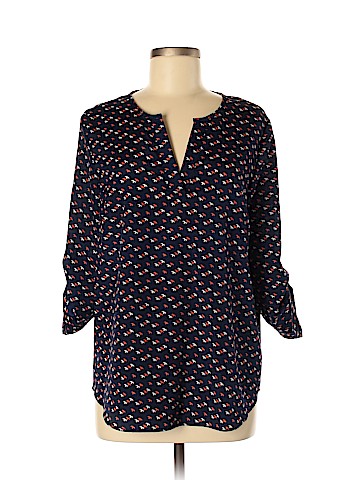 Market and Spruce 3/4 Sleeve Blouse (view 1)