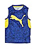 Puma 100% Polyester Blue Active Tank Size 4 - photo 1