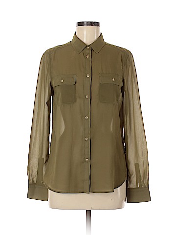 American Eagle Outfitters Long Sleeve Blouse (view 1)