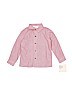 Blueberi Boulevard Red Long Sleeve Button-Down Shirt Size 4T - photo 1