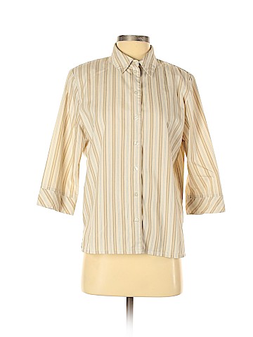 Alia 3/4 Sleeve Button-Down Shirt (view 1)