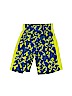 Under Armour 100% Polyester Print Green Athletic Shorts Size 6 - photo 1