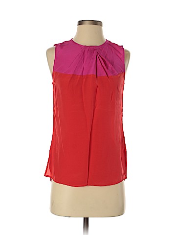 Trina Turk Sleeveless Silk Top (view 1)