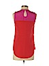 Trina Turk 100% Silk Red Sleeveless Silk Top Size P (petite) - photo 2