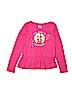 P.S. From Aeropostale Graphic Pink Long Sleeve Top Size 14 - photo 1