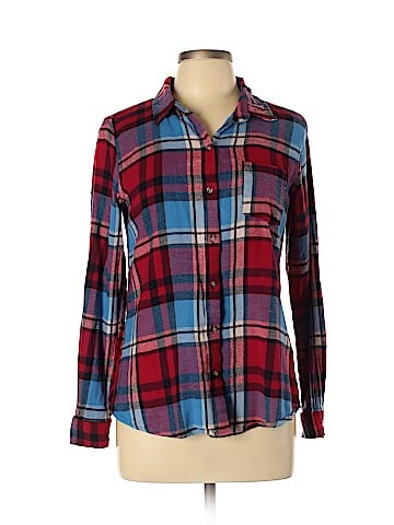 PASSPORTS Long Sleeve Button-Down Shirt (view 1)