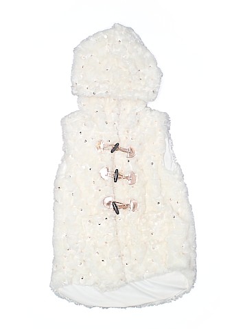 Little Lass Faux Fur Vest (view 1)