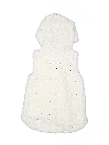 Little Lass Faux Fur Vest (view 2)