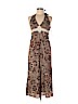 Roxy 100% Cotton Brown Casual Dress Size 3 - photo 1