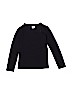 32 Degrees Solid Black Long Sleeve T-Shirt Size M (kids) - photo 1