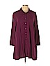 Old Navy 100% Rayon Purple Casual Dress Size L (petite) - photo 1