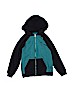 Quiksilver Color Block Green Zip Up Hoodie Size M (kids) - photo 1