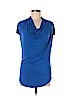 Barneys New York Blue Short Sleeve Top Size XS - photo 1